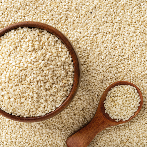 Dried White Sesame Seeds